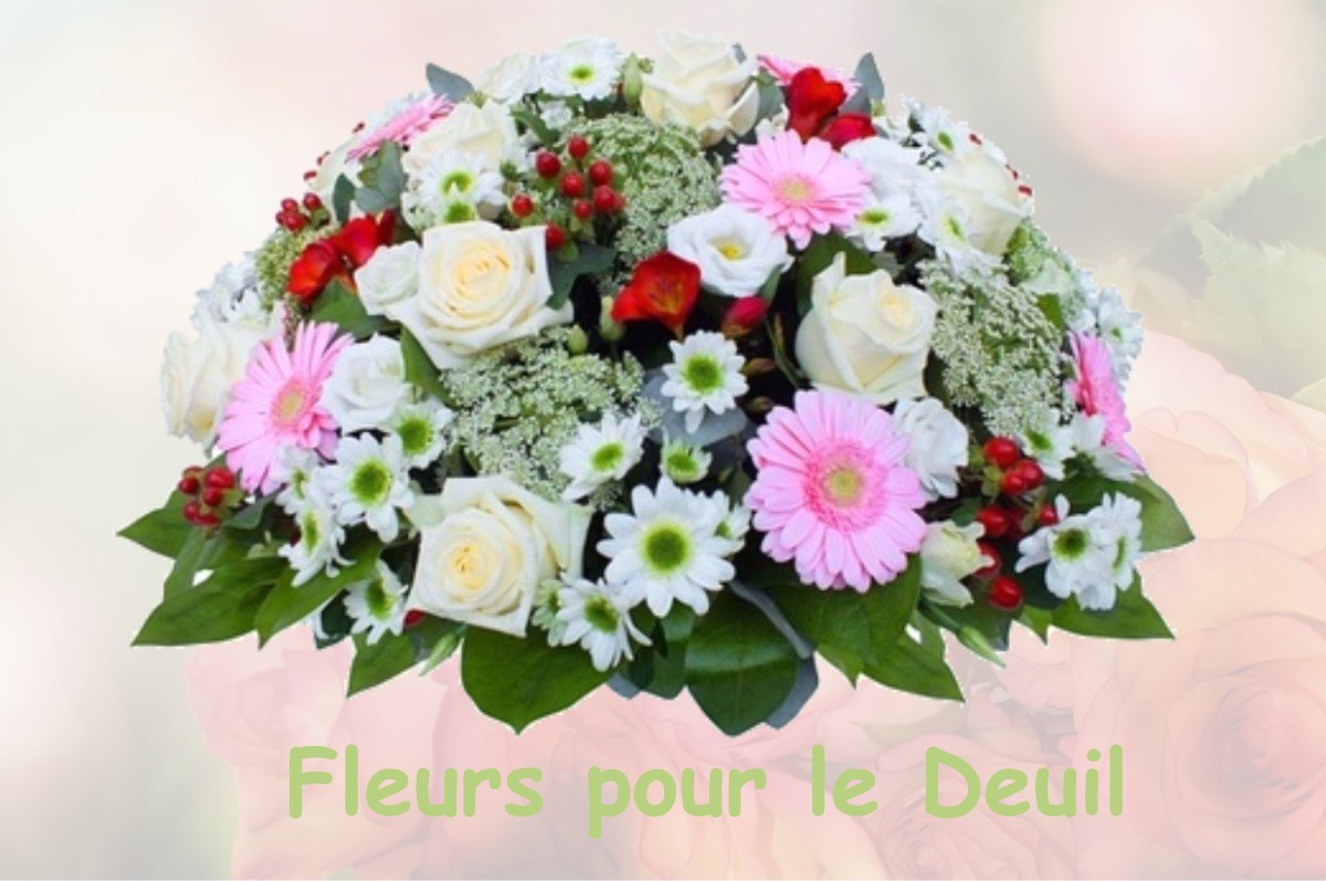 fleurs deuil LONGECHENAL